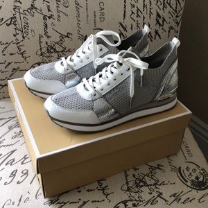 MICHAEL Billie Knit Trainer Sneakers